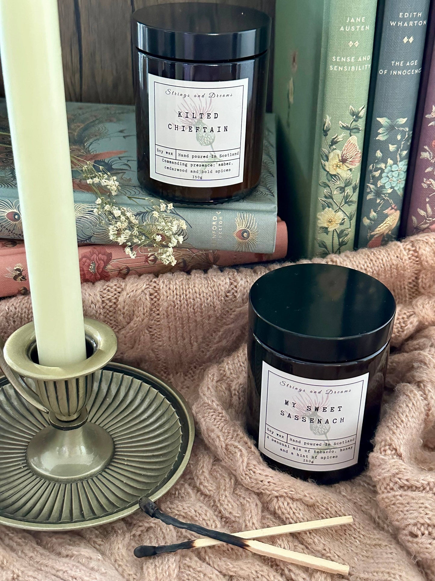 My Sweet Sassenach Soy Wax Candle
