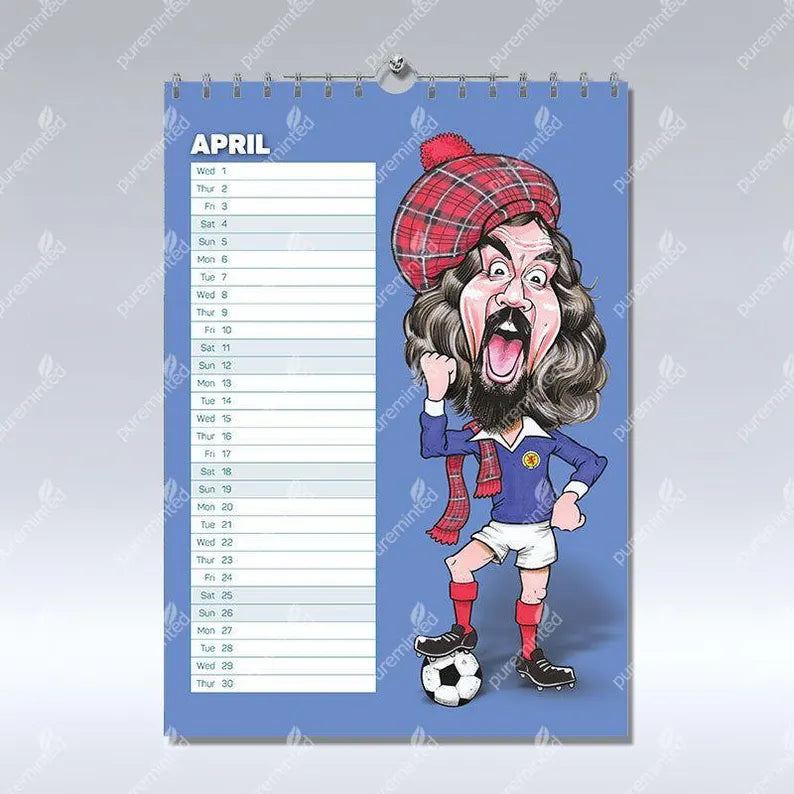 Oor Billy 2026 Calendar