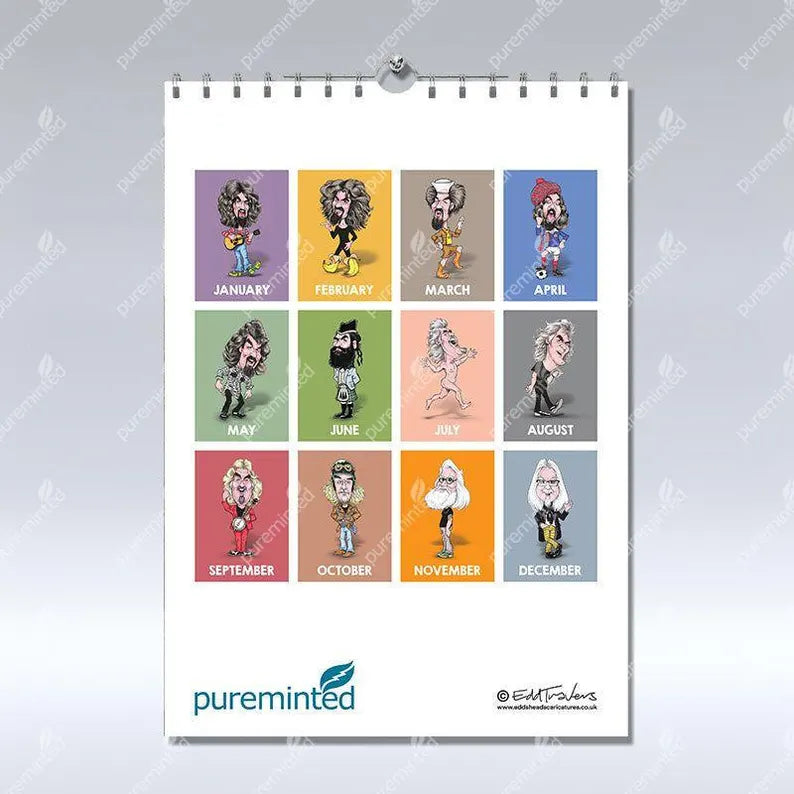 Oor Billy 2026 Calendar
