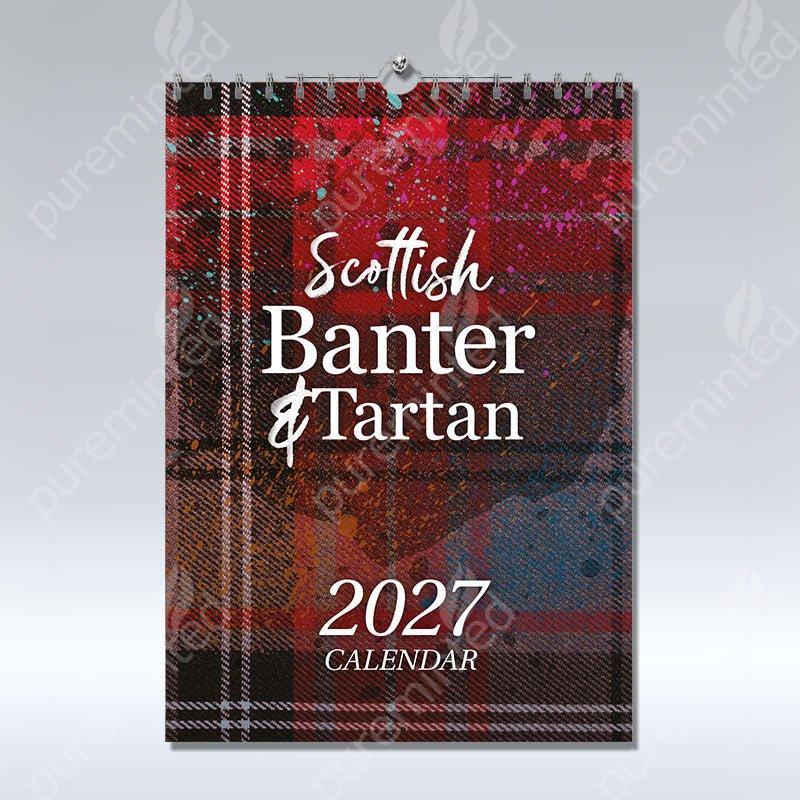 Scottish Banter & Tartan 2027 Calendar