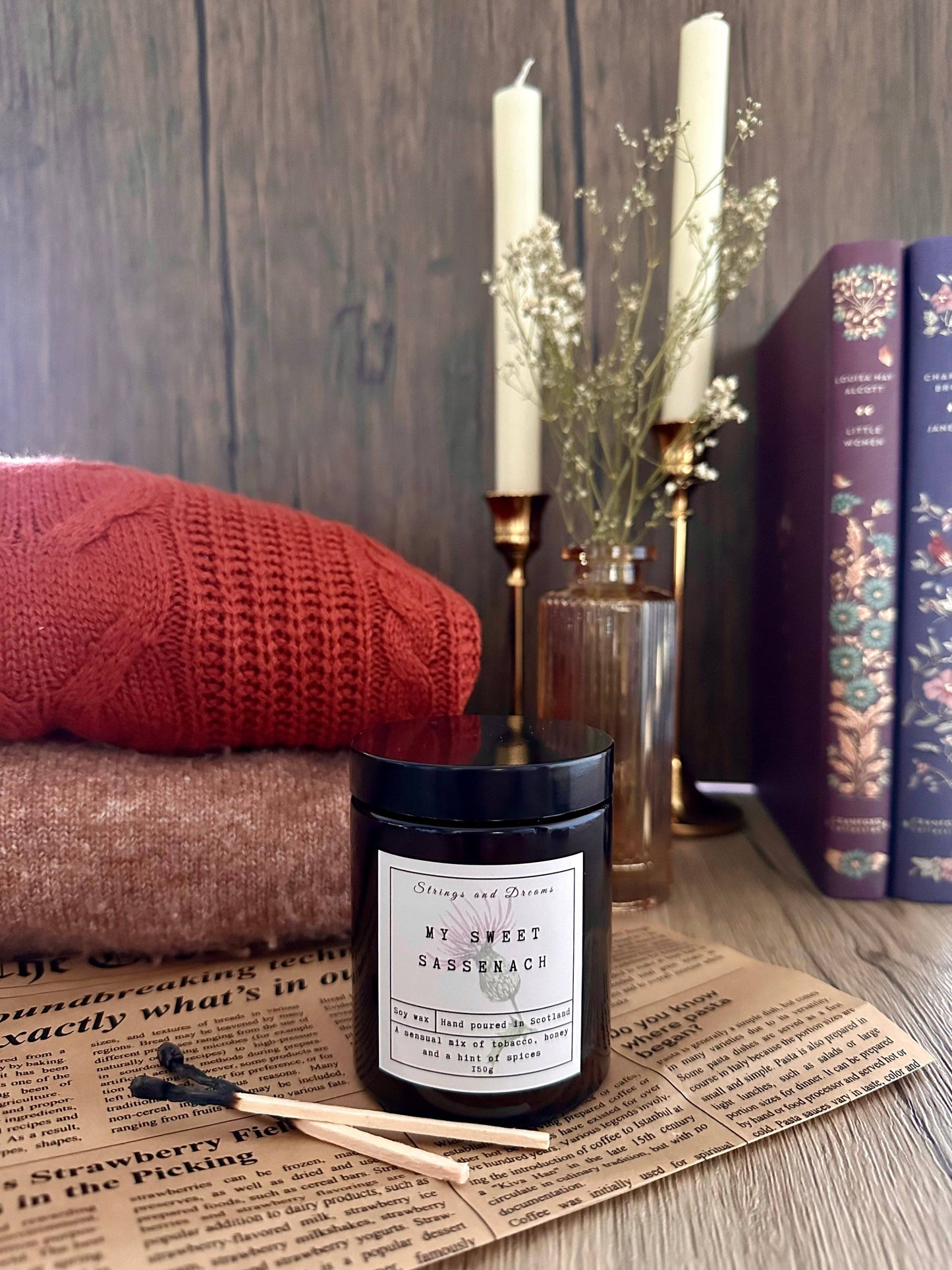 My Sweet Sassenach Soy Wax Candle