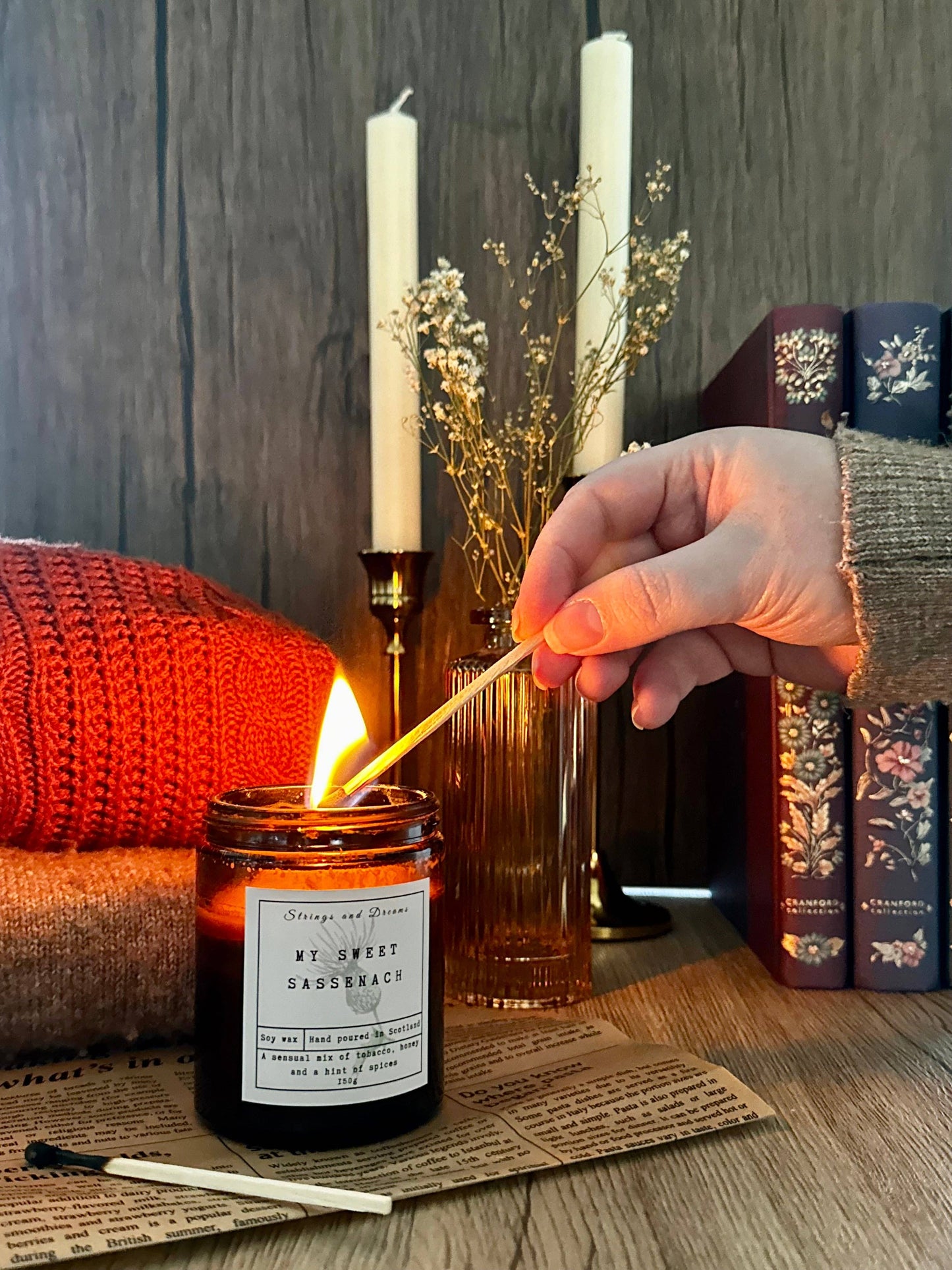 My Sweet Sassenach Soy Wax Candle