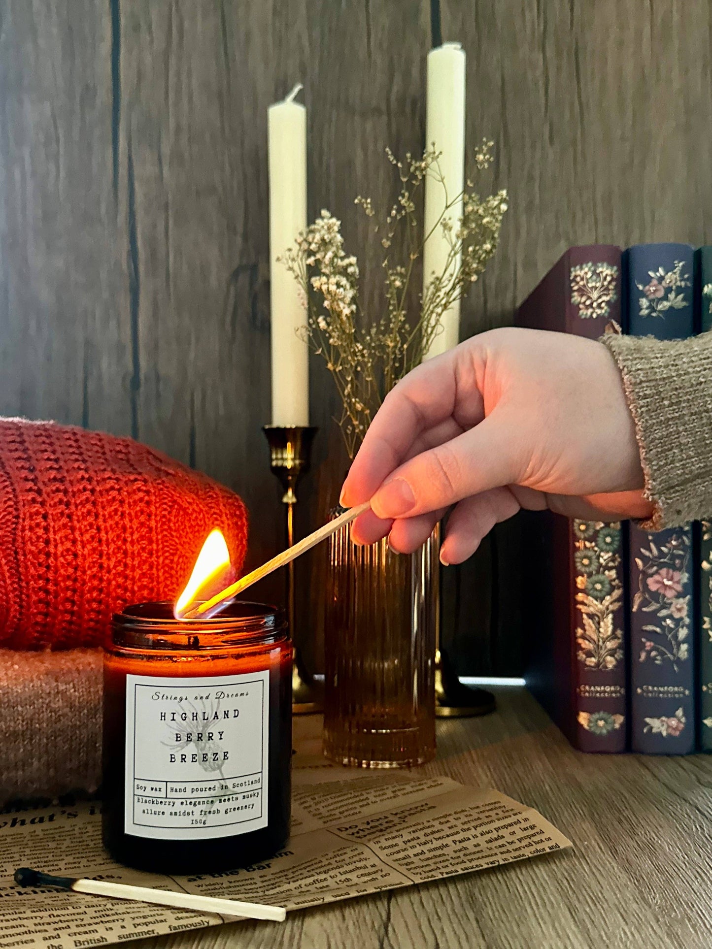 Highland Berry Breeze Soy Wax Candle