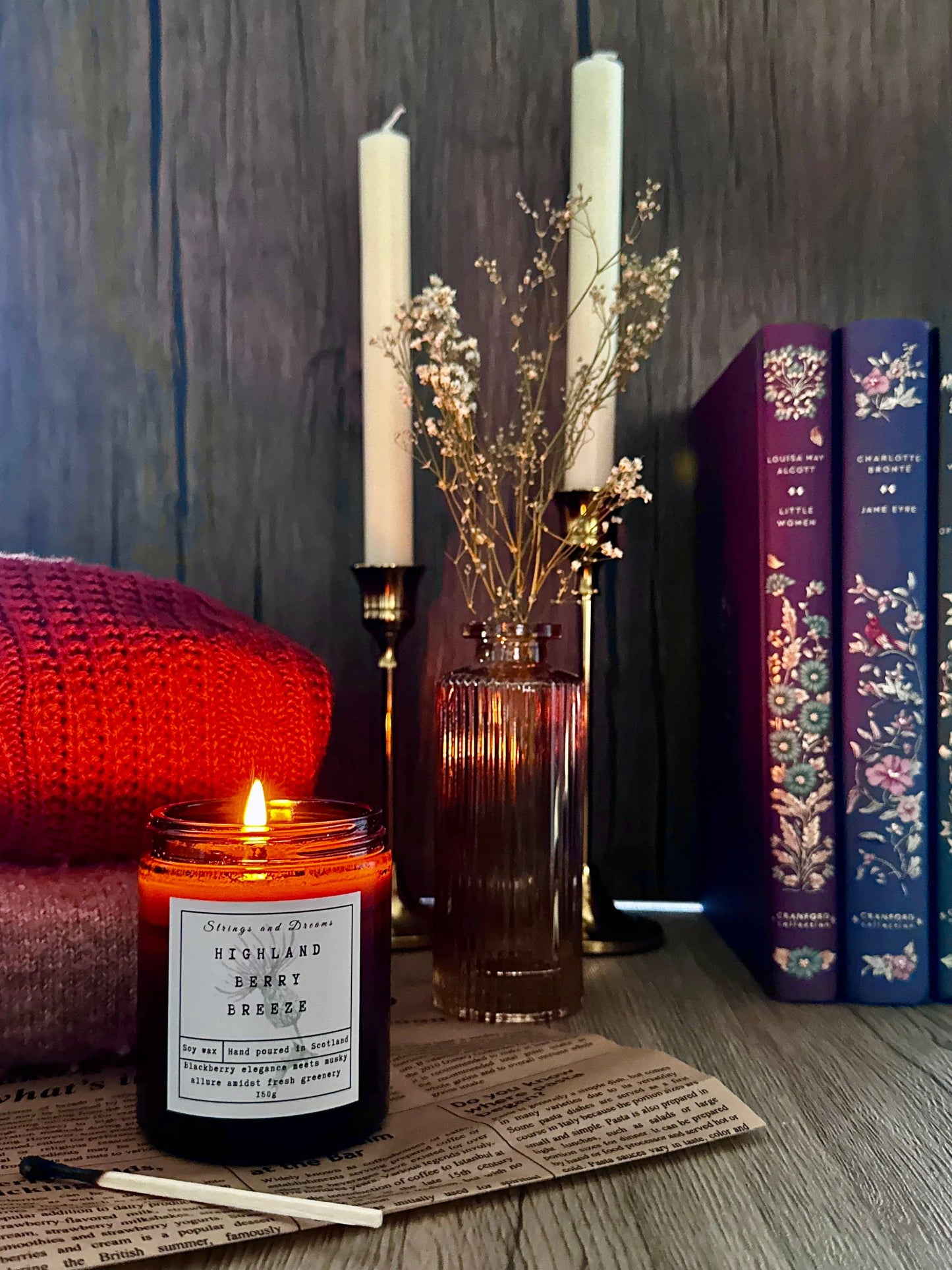 Highland Berry Breeze Soy Wax Candle