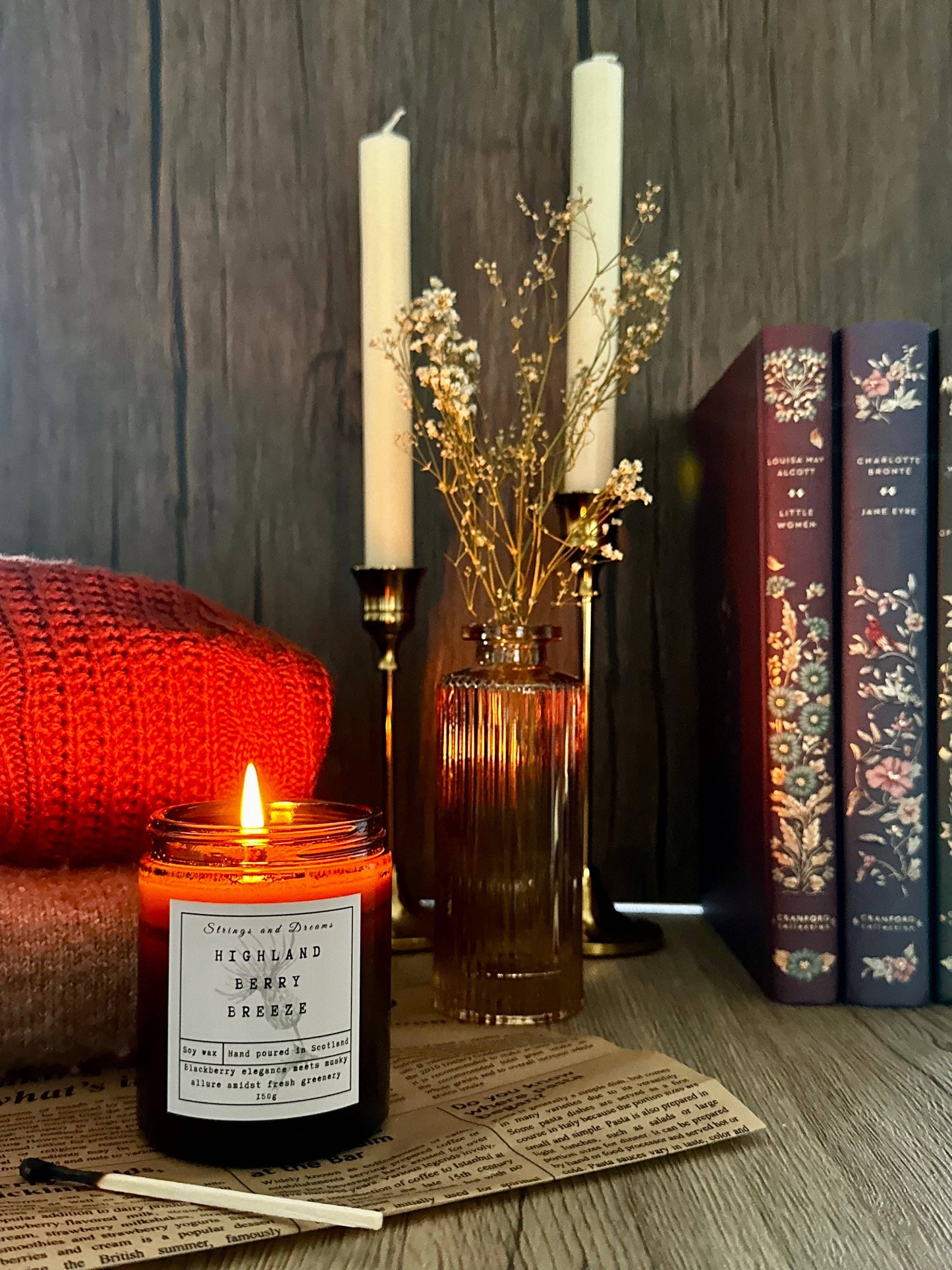Highland Berry Breeze Soy Wax Candle