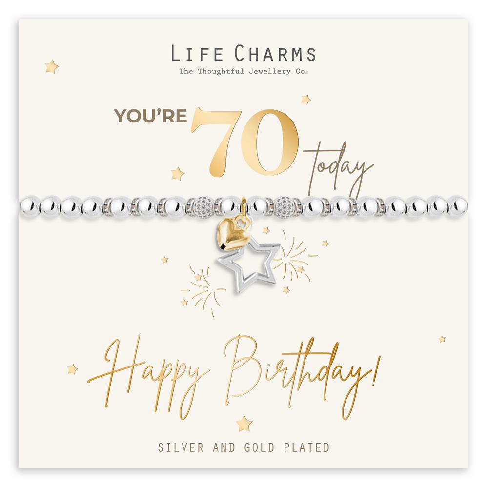 Bracelet - 70th Birthday