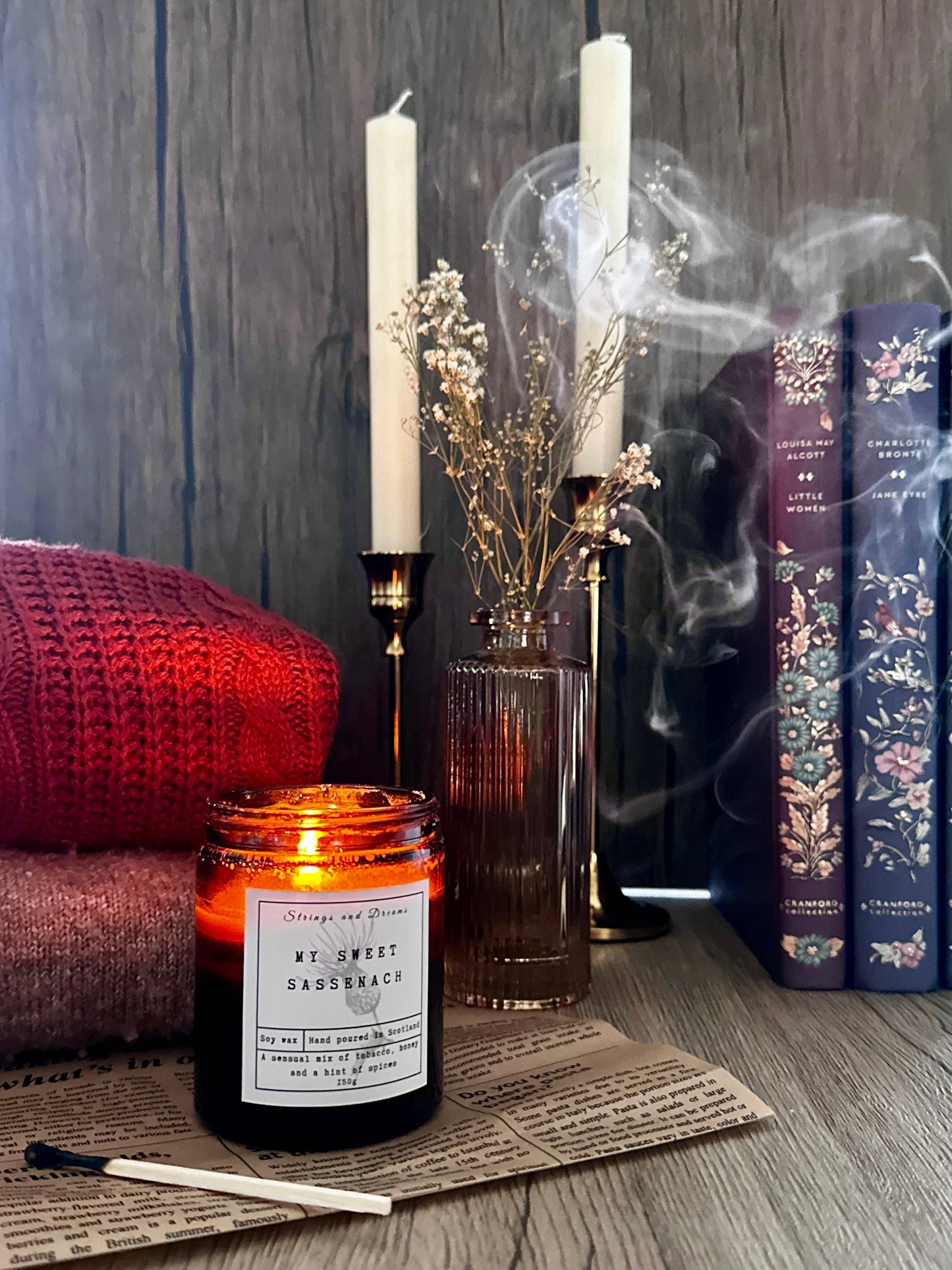 My Sweet Sassenach Soy Wax Candle