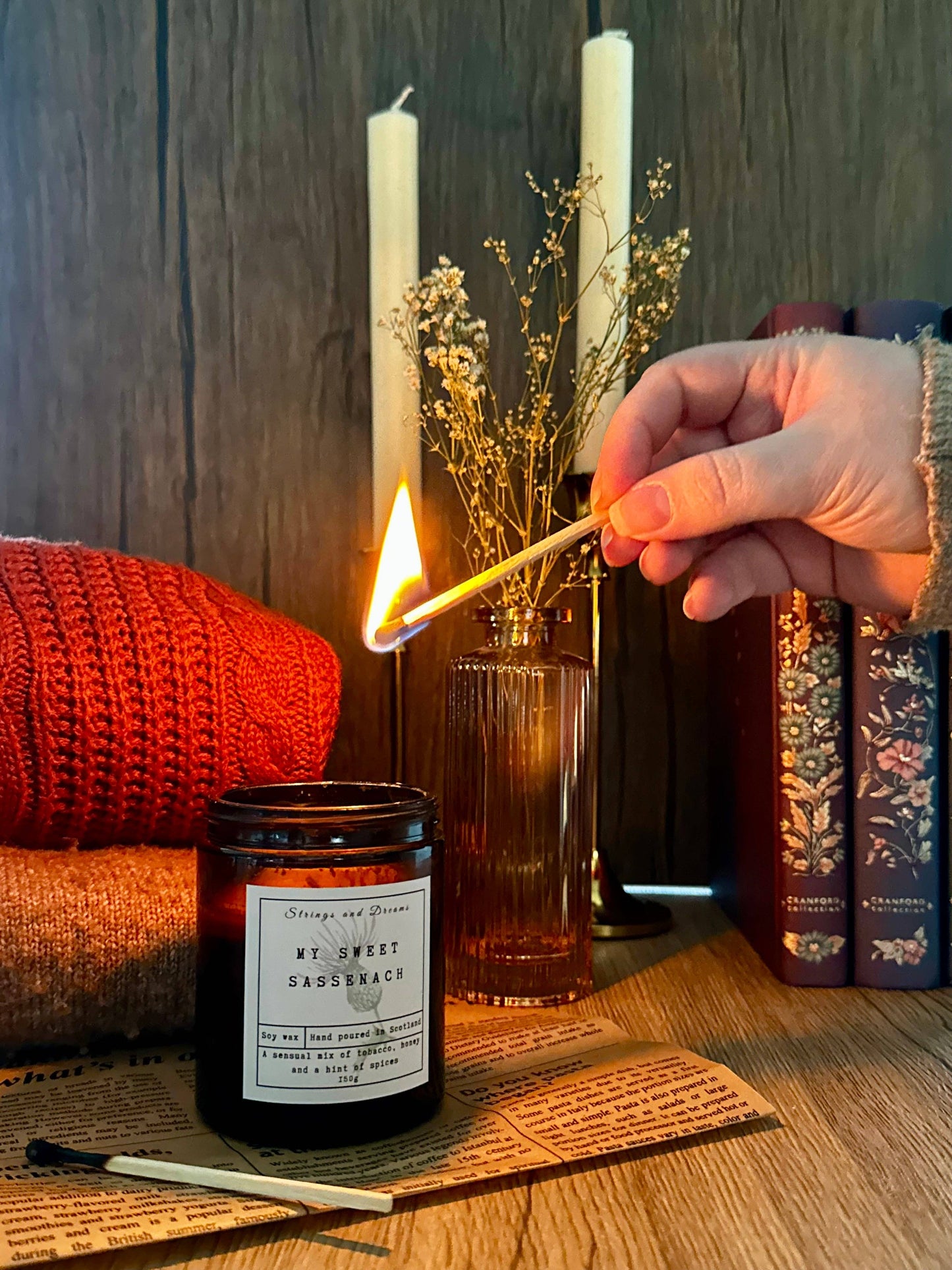 My Sweet Sassenach Soy Wax Candle