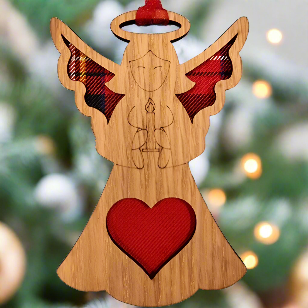 Christmas Angel Hanging Plaque