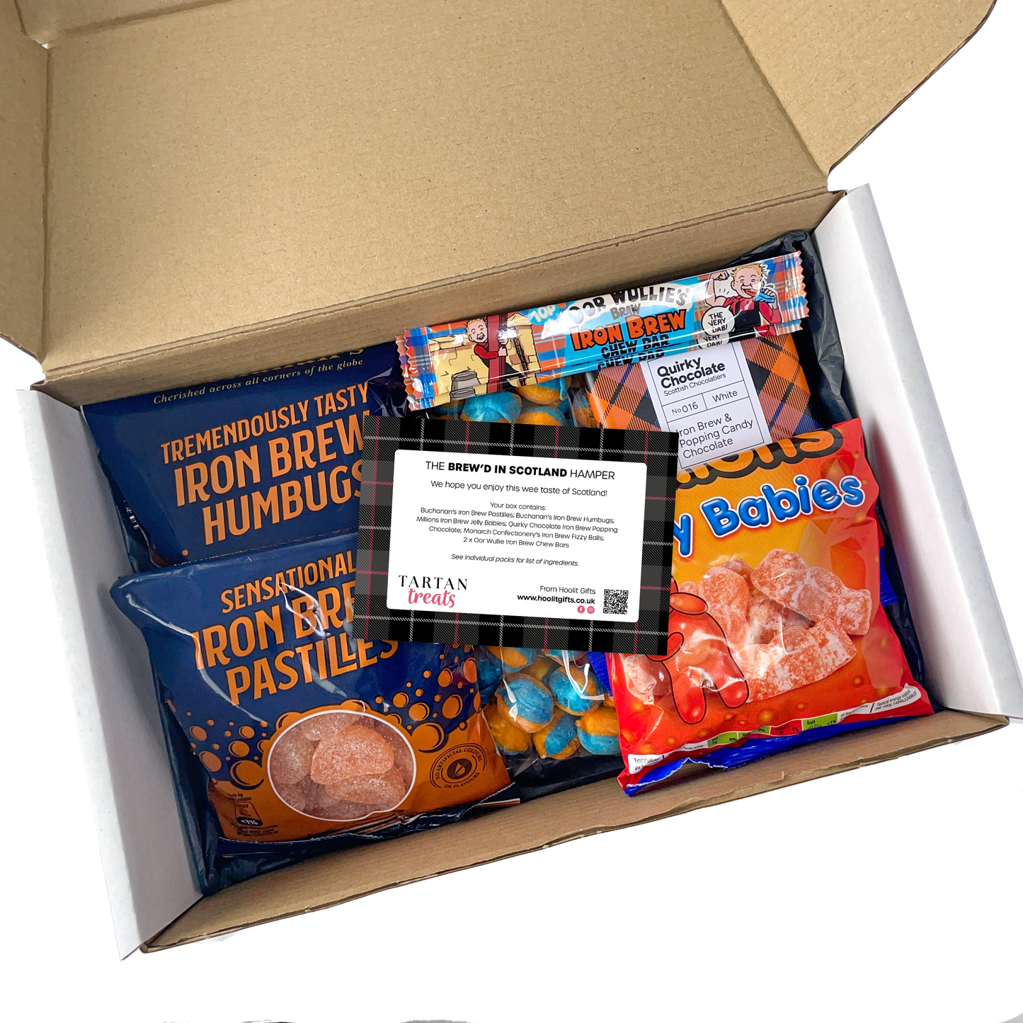 Brew'd in Scotland Tartan Treats Hamper