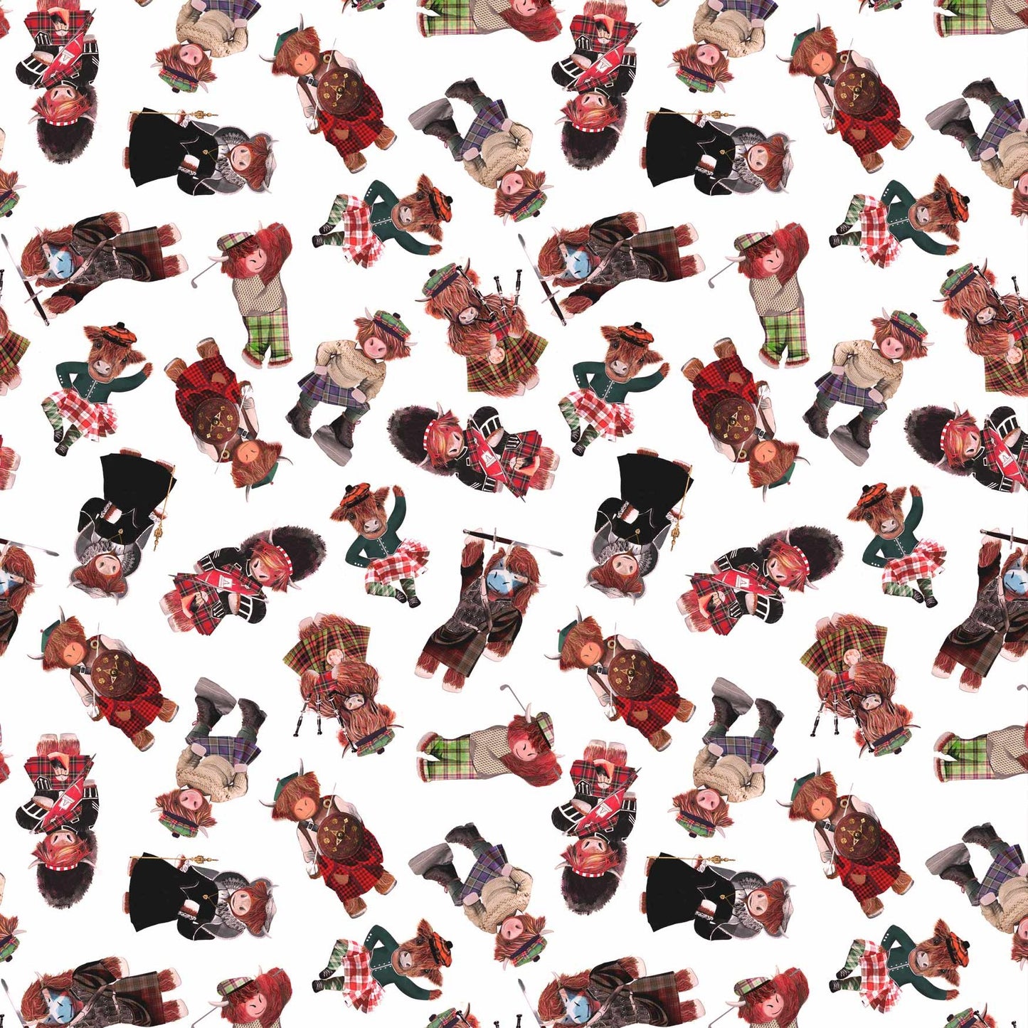 Character Coos Wrapping Paper