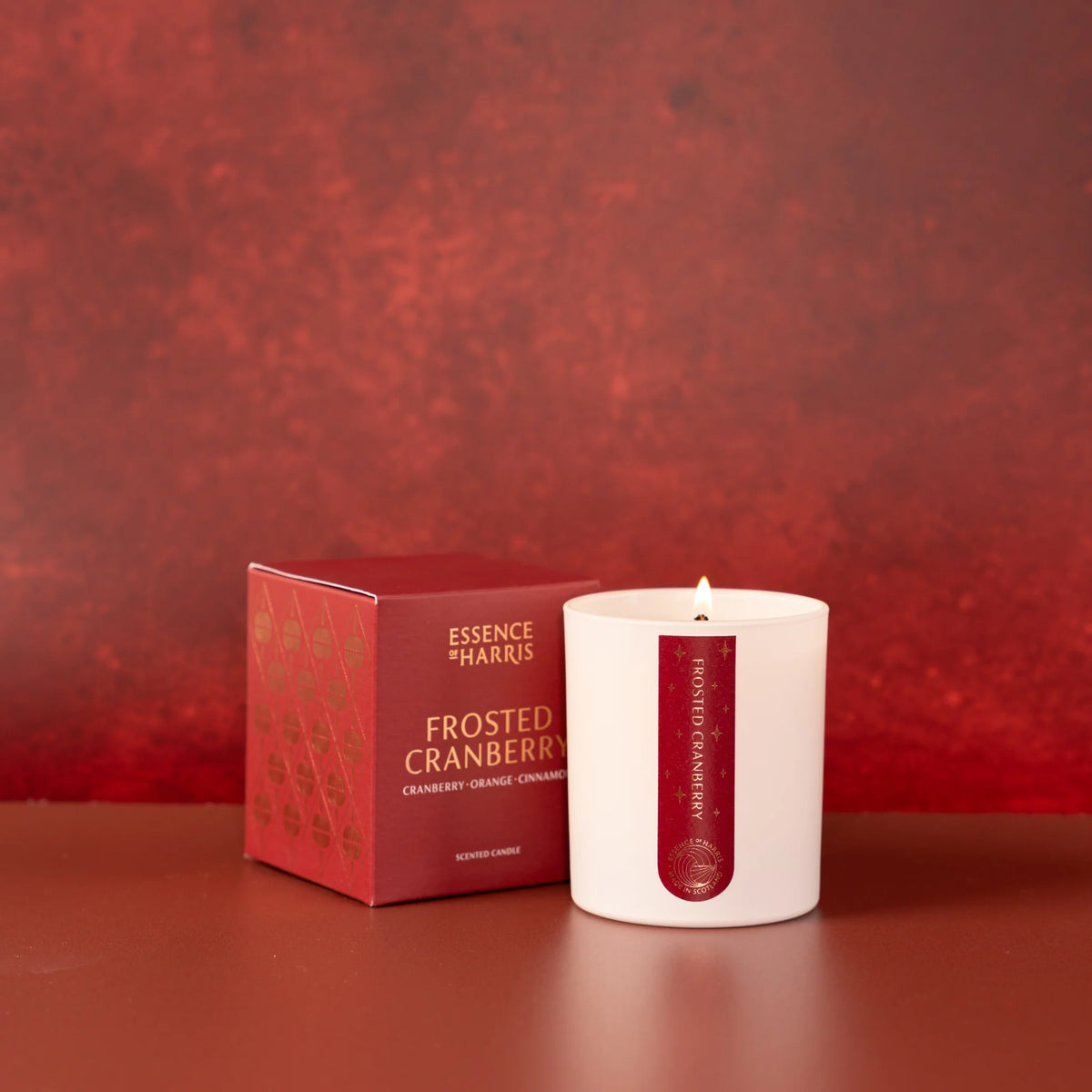 Frosted Cranberry Candle