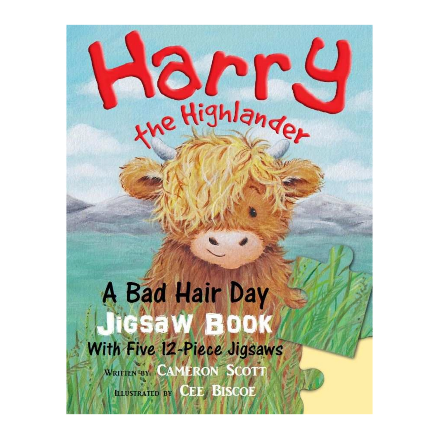 Harry The Highlander: A Bad Hair Day (Jigsaw Book)