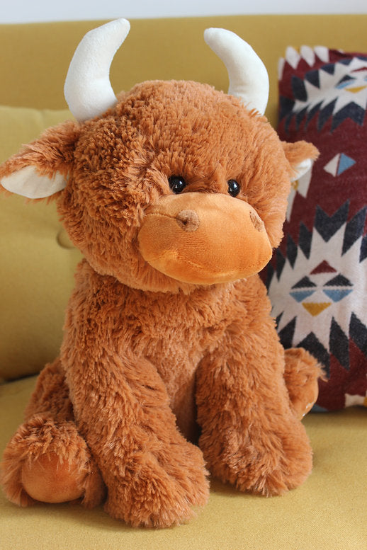 Jomanda Brown Highland Cow 30cm