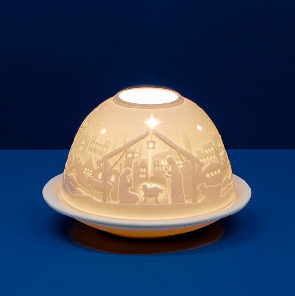 Nativity Scene Tealight Holder