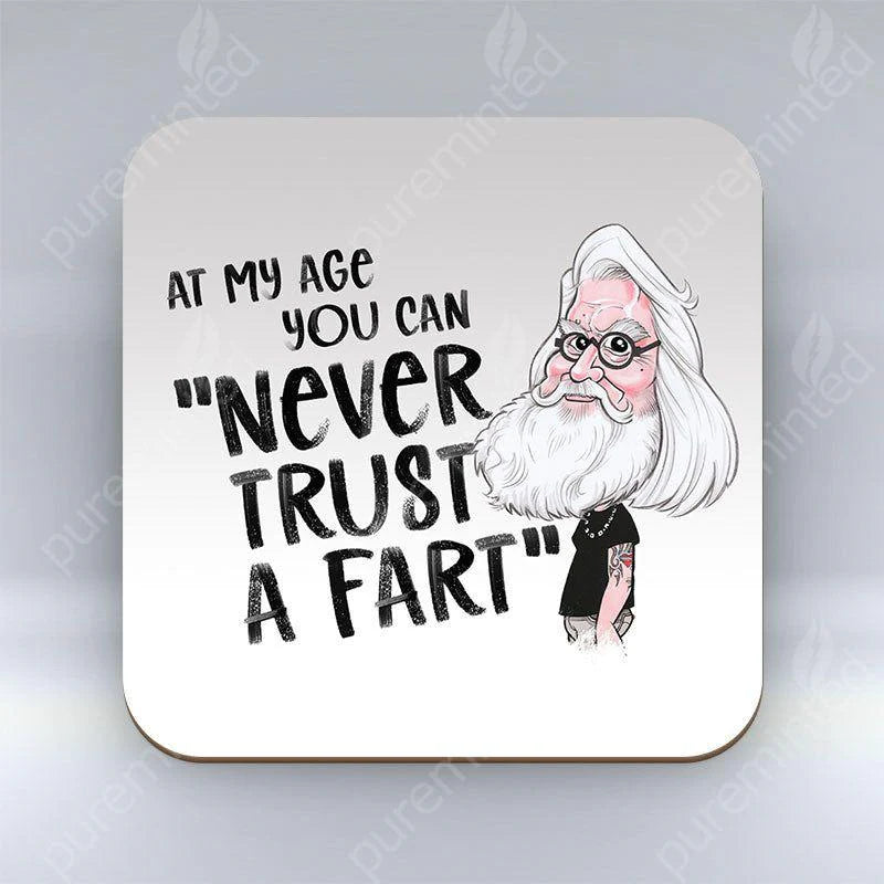 Oor Billy Coaster - 'Never Trust A Fart'