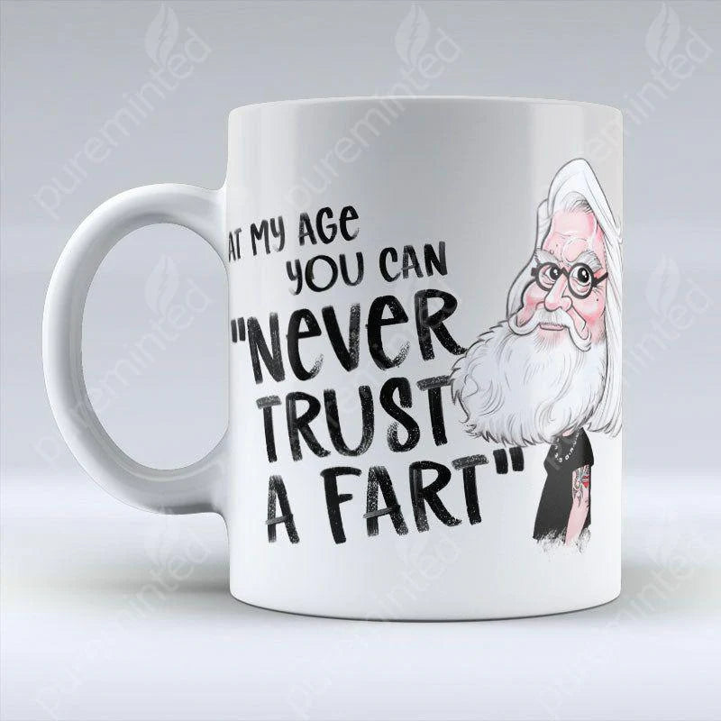Oor Billy Mug - 'Never Trust A Fart'mug