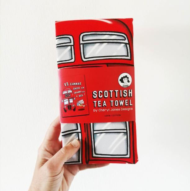 Ye Cannae Shove Yer Granny Tea Towel