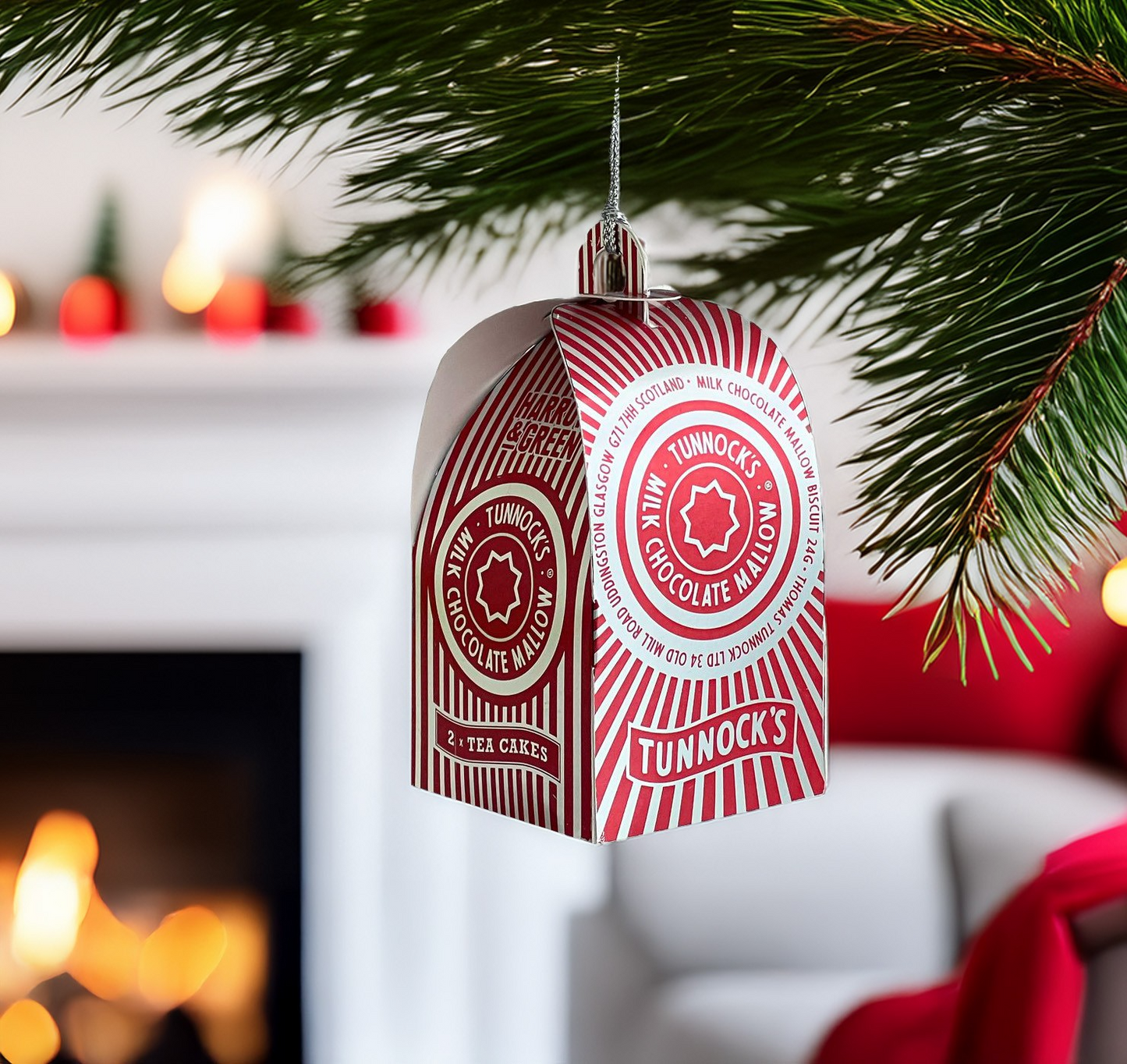 Tunnock's Teacake Christmas Bauble