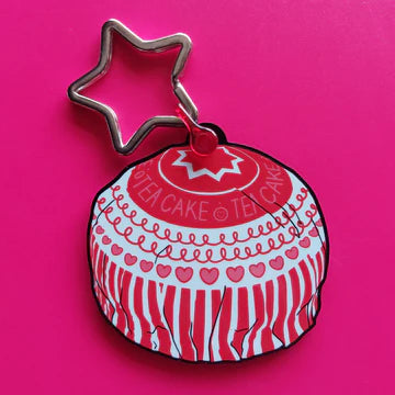 Teacake Keyring