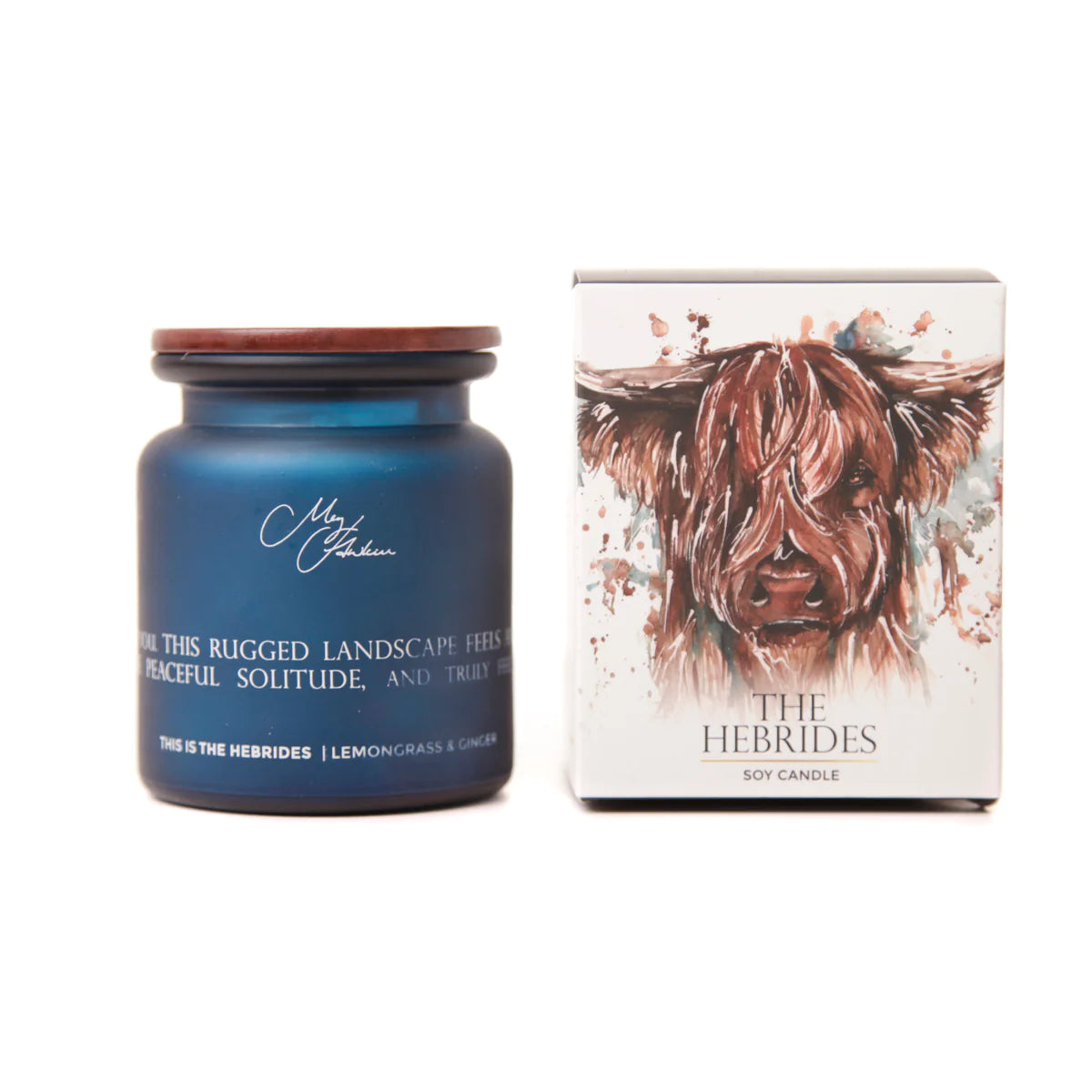 The Hebrides Highland Cow Soy Candle