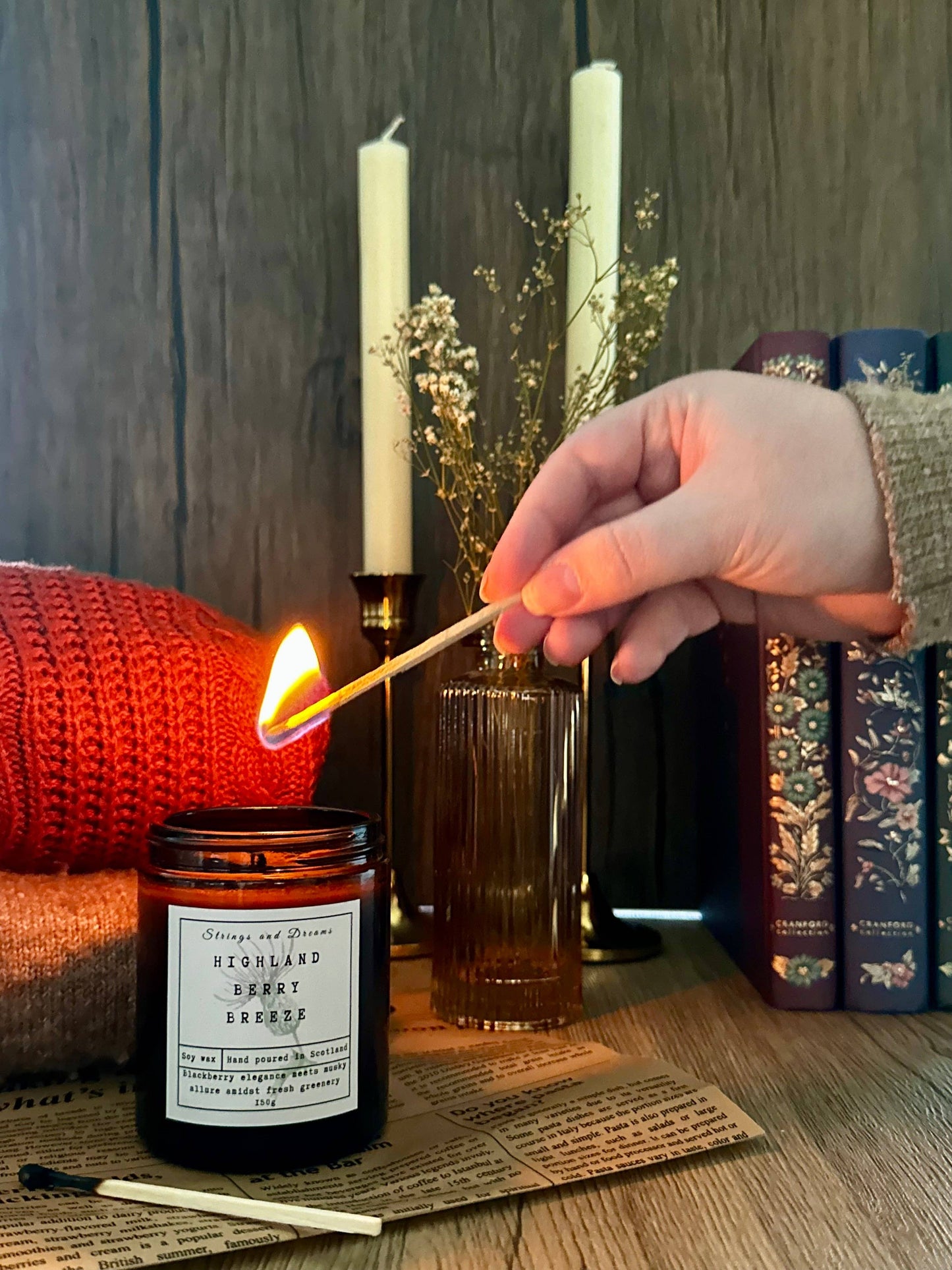 Highland Berry Breeze Soy Wax Candle