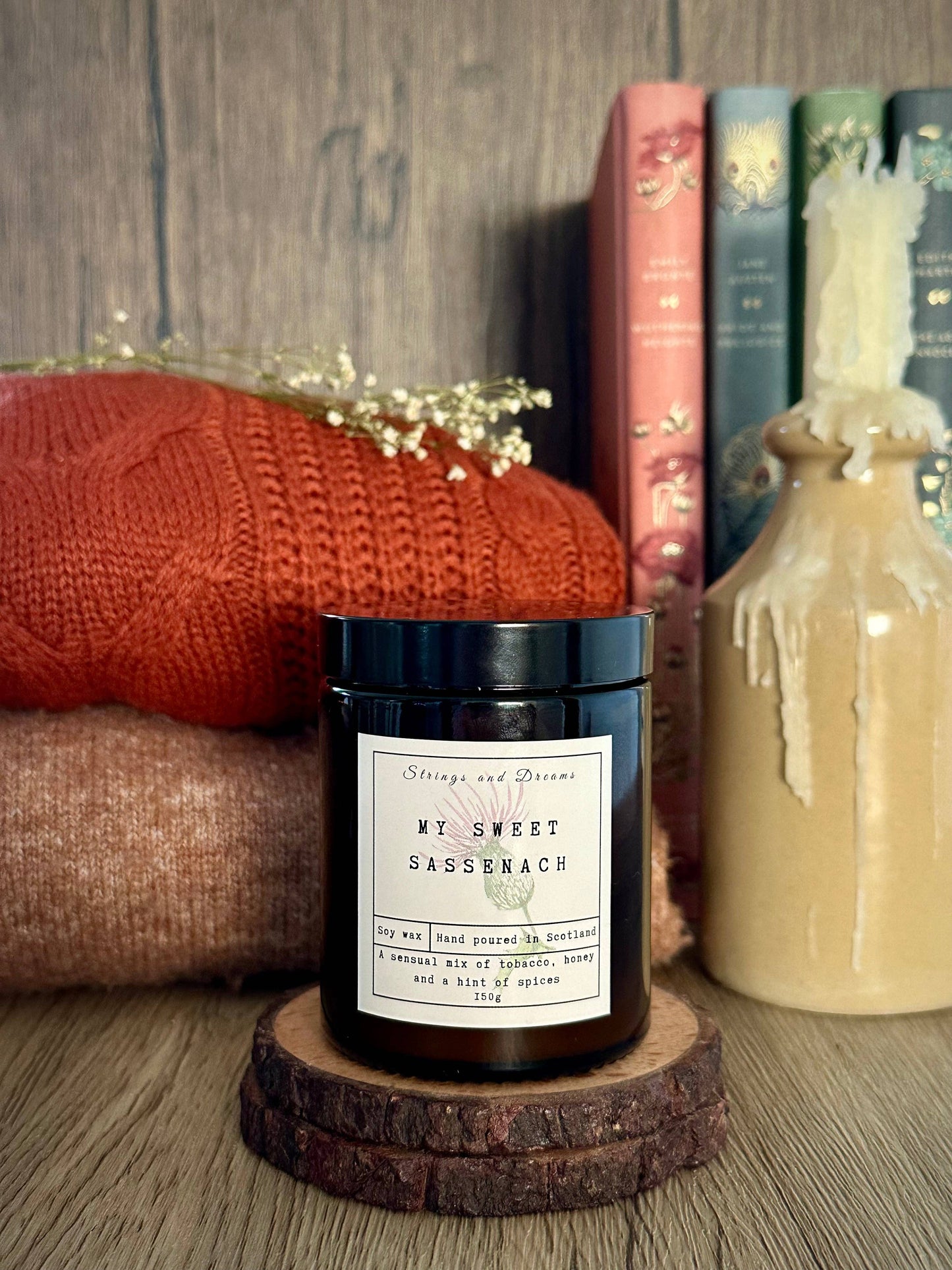 My Sweet Sassenach Soy Wax Candle
