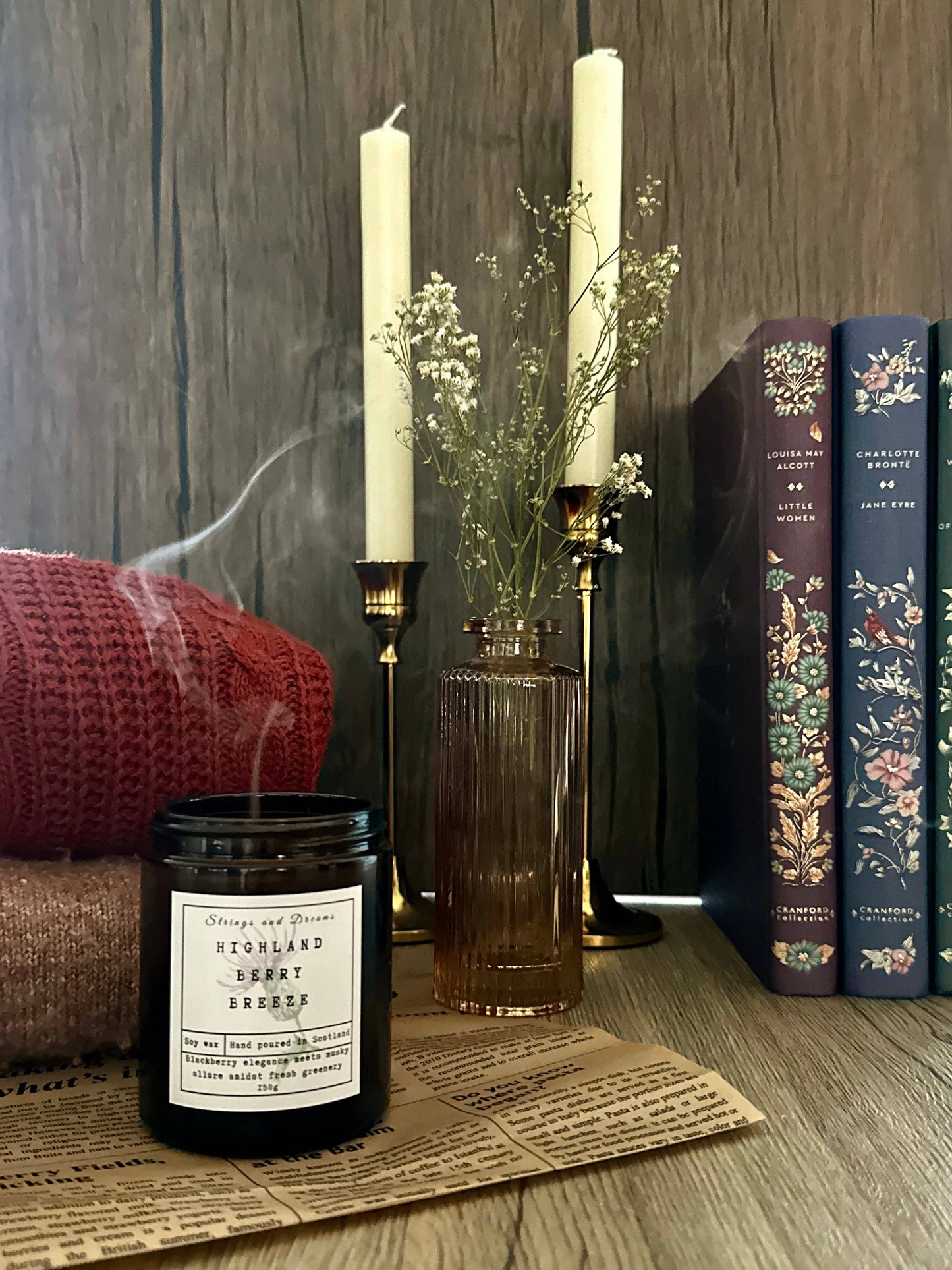 Highland Berry Breeze Soy Wax Candle