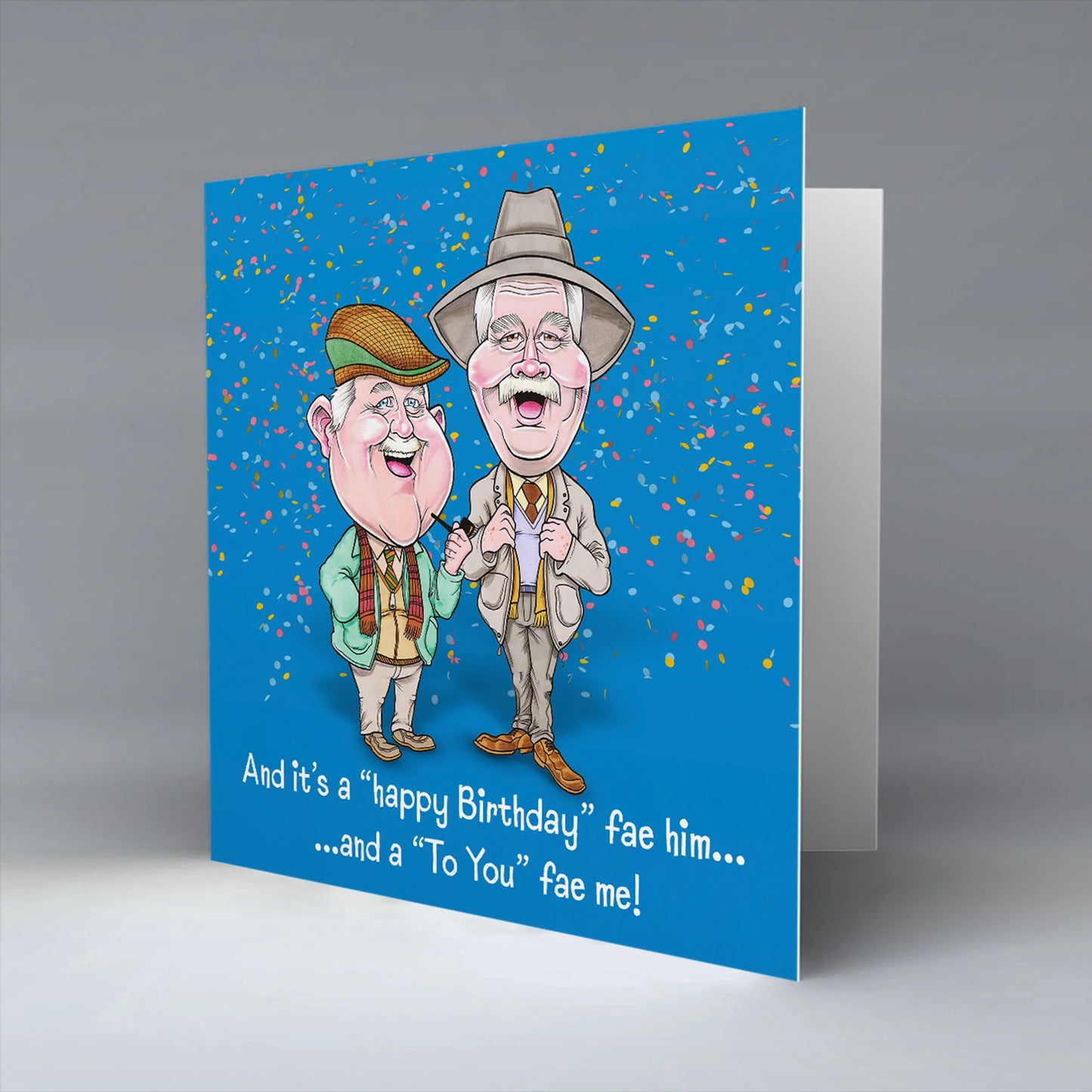 Happy Birthday Fae Him and Fae Me card