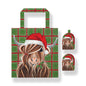 McMoo Christmas Foldable Shopping Bag
