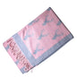Stag Supersoft Dusky Pink and Grey Scarf