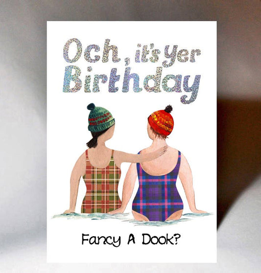Fancy a Dook? Birthday card