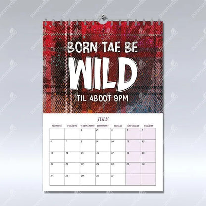 Scottish Banter & Tartan 2026 Calendar