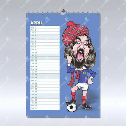 Oor Billy 2026 Calendar
