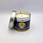Official Scotland National Football Team Travel Tin Candle - Blue