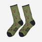 Men's Green Stag Luxury Bamboo Socks