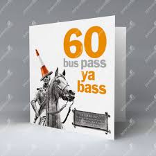 60 Bus Pass Ya Bass card