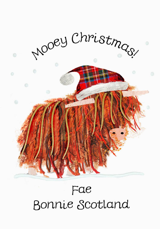 Mooey Christmas Card