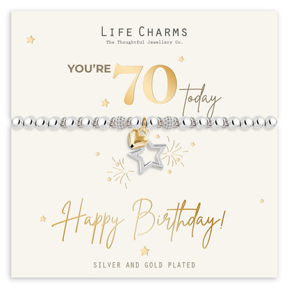 Bracelet - 70th Birthday