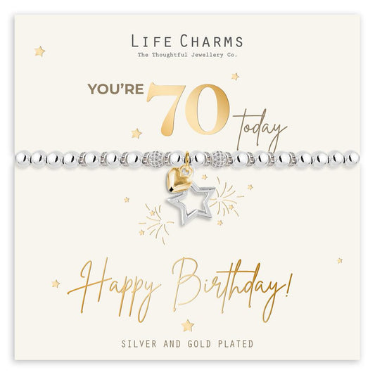 Bracelet - 70th Birthday