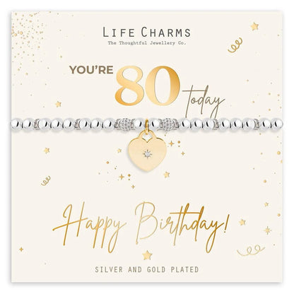 Bracelet - 80th Birthday