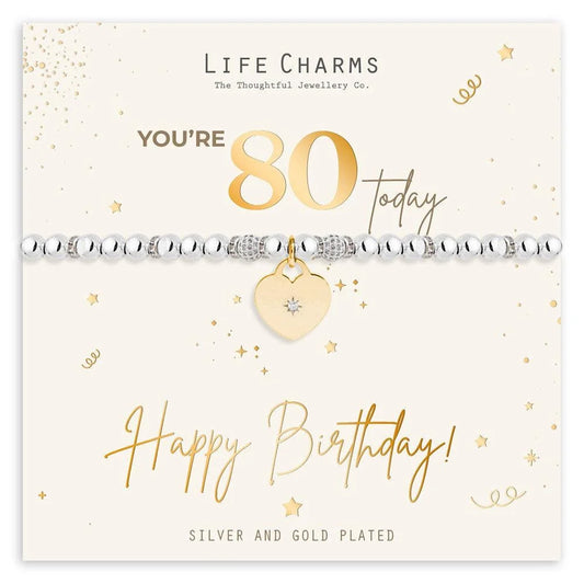 Bracelet - 80th Birthday