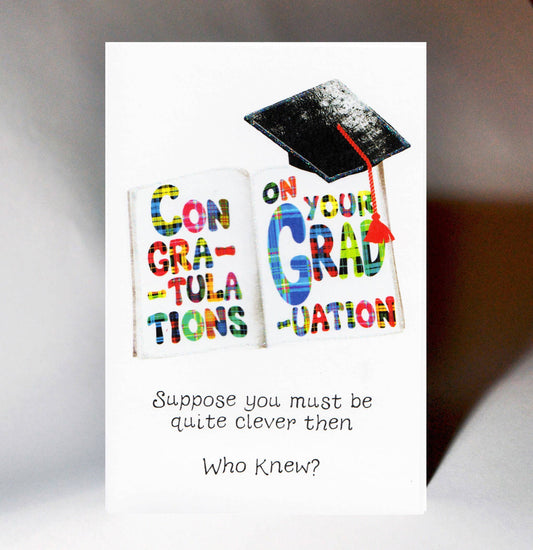 Congratulations on Your Graduation card