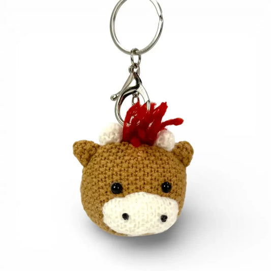 Alfie the Highland Cow Keyring