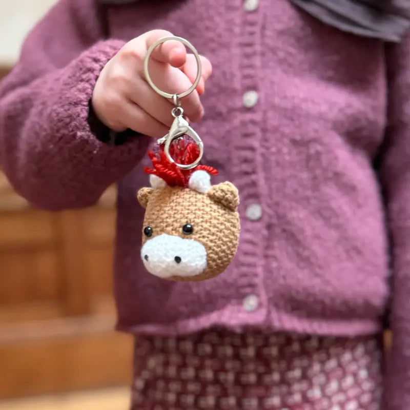 Alfie the Highland Cow Keyring