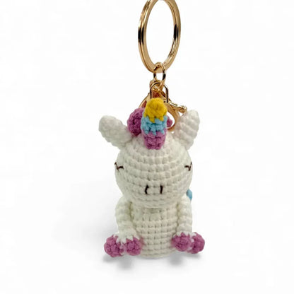 Annie the Unicorn Keyring