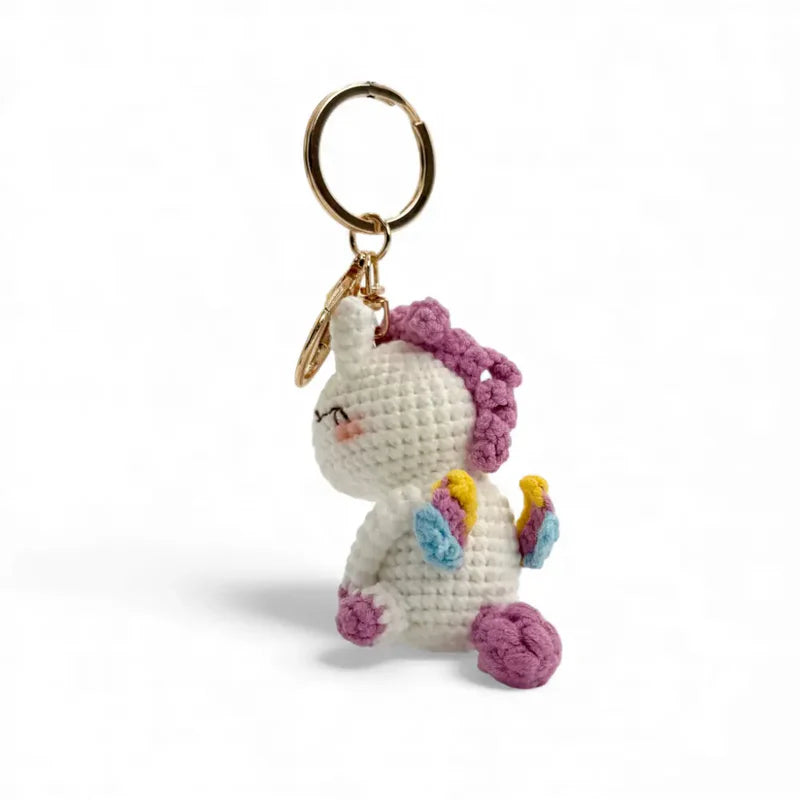 Annie the Unicorn Keyring