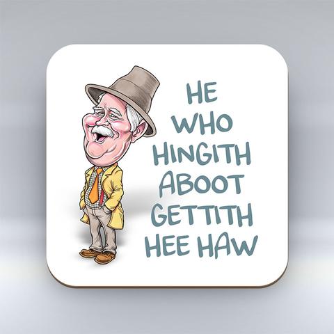 Auld Pals Coaster - He Who Hingeth Aboot