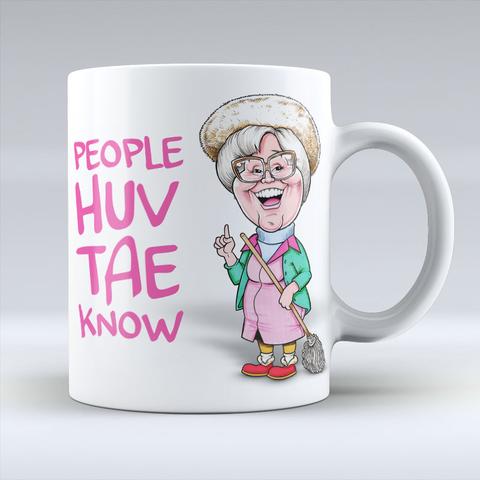 Auld Pals Mug - People Huv Tae Know