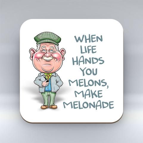 Auld Pals Coaster - When Life Hands You Melons